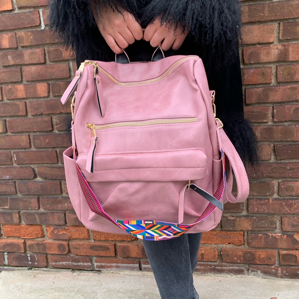 LAST ONE ! C'estle Via - Backpack/ Shoulder Bag - Picture 2 of 13